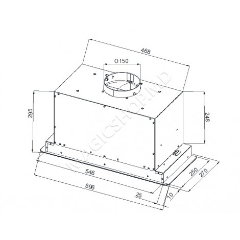 Hota Tornado Backer VITUS 60 TOUCH BL 